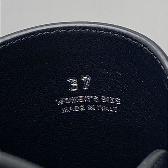 Roger Vivier Slidy Crystal-buckled Leather Backless Loafers size 37 - Picture 9 of 14